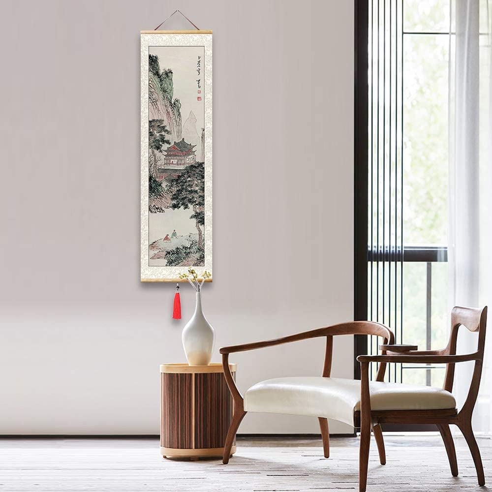 Amazon｜中国の芸術の掛け軸 掛け軸 掛け軸 東洋の装飾｜仏間・神道用